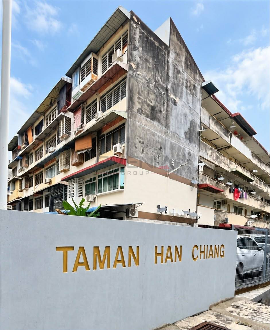 APARTMENT DI TAMAN HAN CHIANG 📍 | CASHBACK RM25,000 | ZERO DEPOSIT | BOOKING 1K